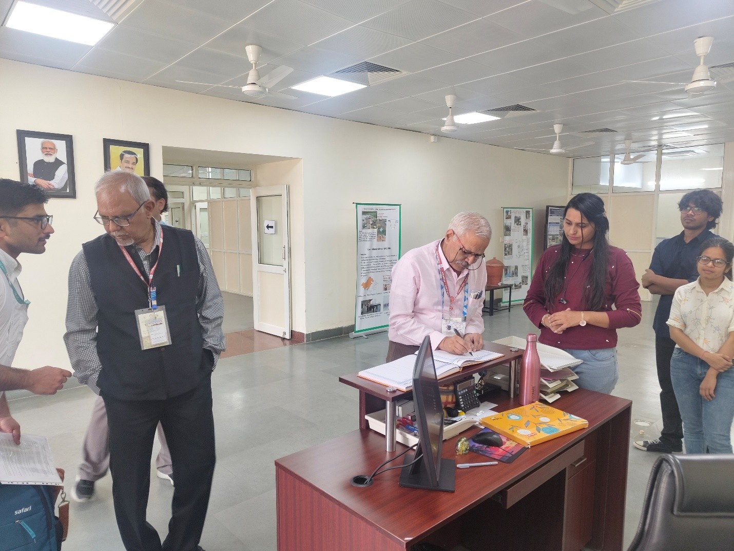 Visit of Prof. Venkappayya R Desai, Director IIT Dharwad2