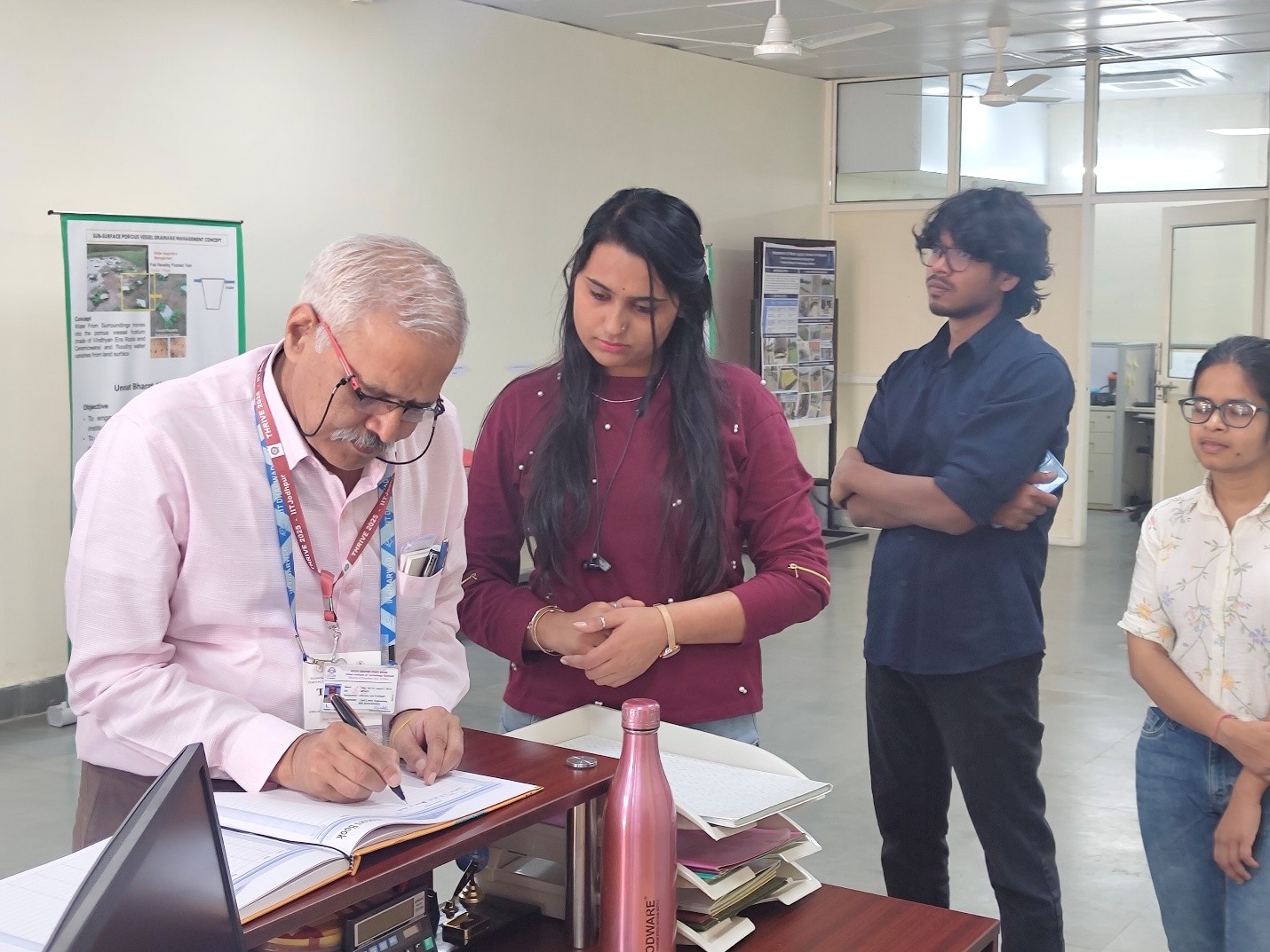 Visit of Prof. Venkappayya R Desai, Director IIT Dharwad3
