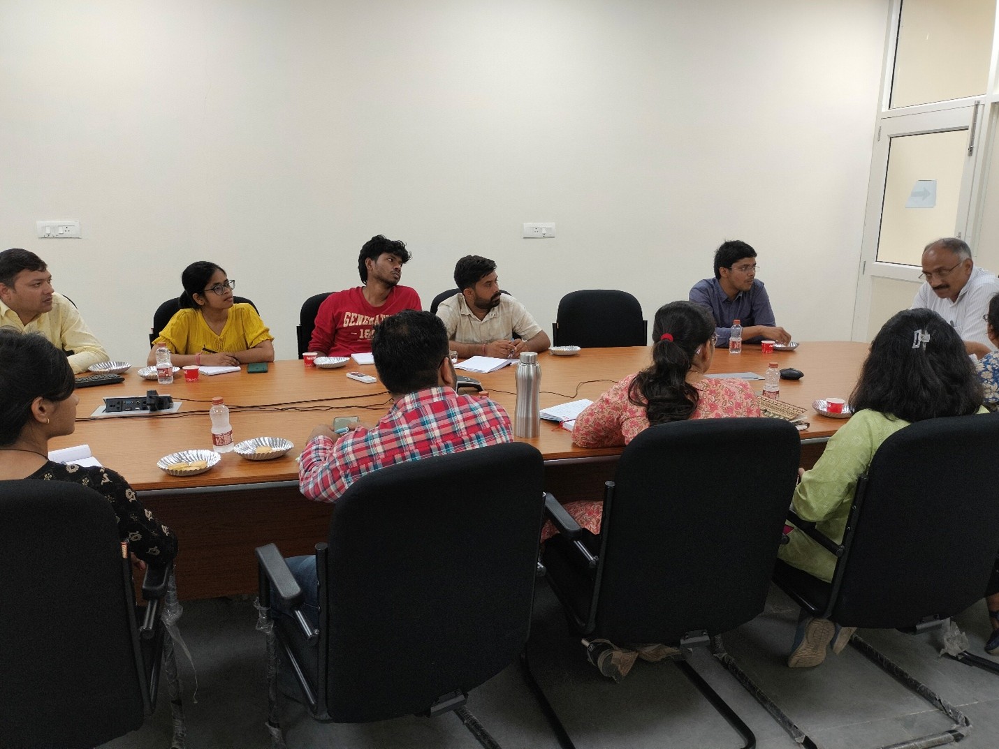 Visit of Shri. Nalin Singhal, Former CEO of BHEL, CEL & IRCTC, 5