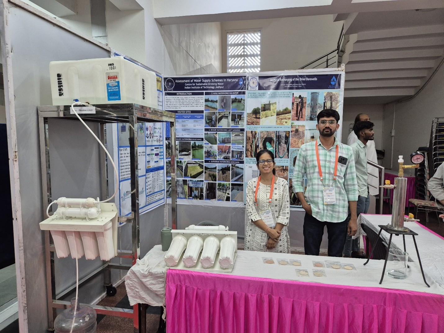 IITJ-JJM Water Centre Showcases Innovations during the IITJ Convocation, 2