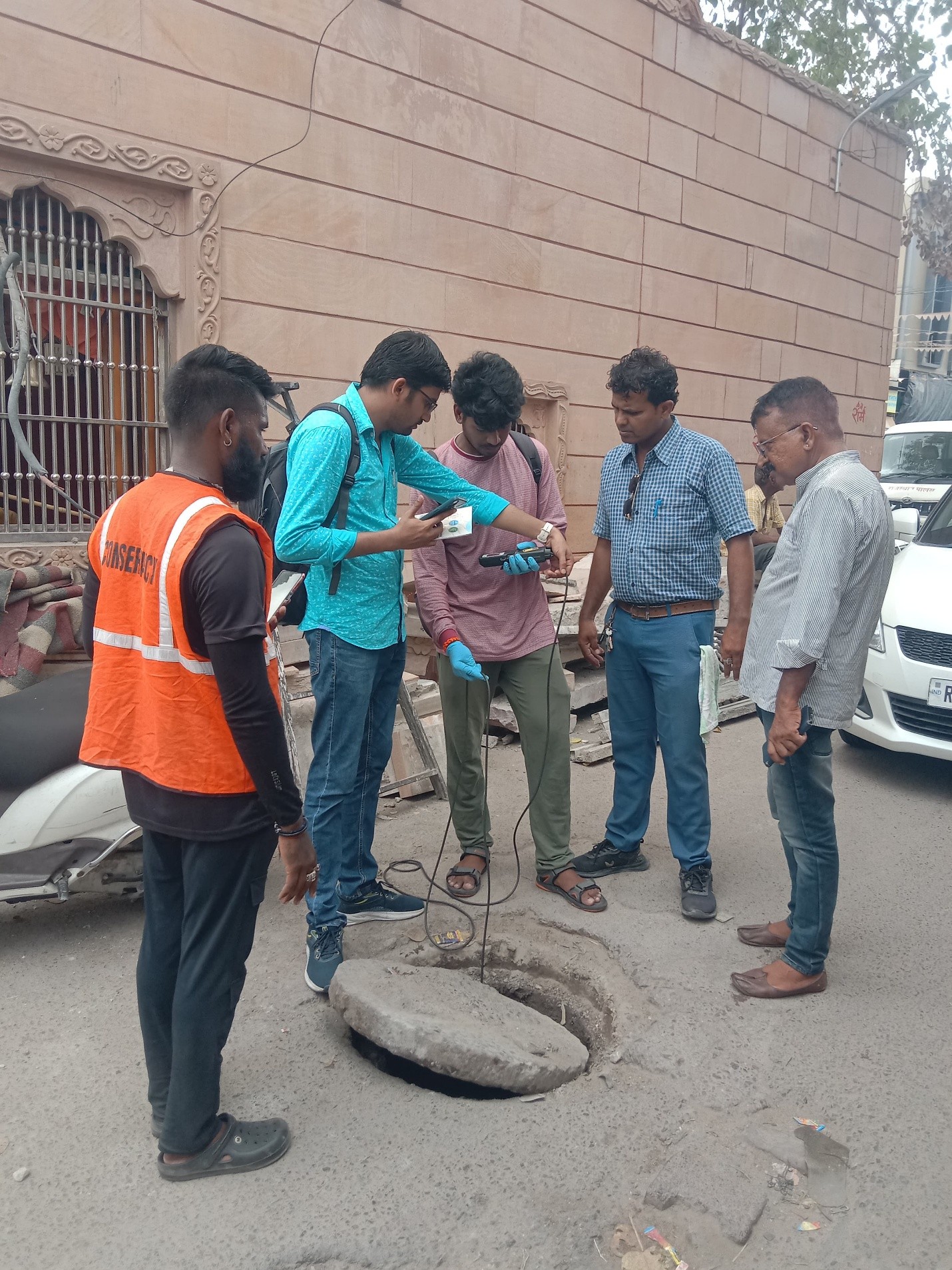 Sewage Manhole Gas Analysis for Safety in Jodhpur Old City-2