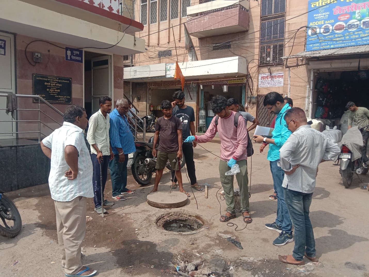 Sewage Manhole Gas Analysis for Safety in Jodhpur Old City-5
