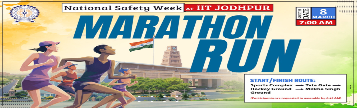 National Safety week : Marathon Run