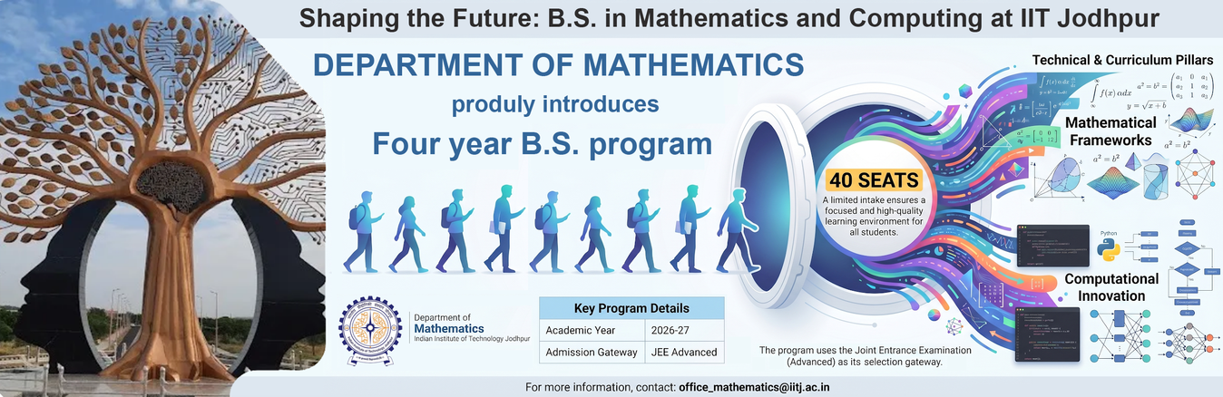 B.S. Program Flyer mathematics department