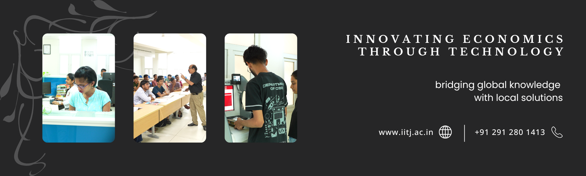 Innovating economics with the help of Technology