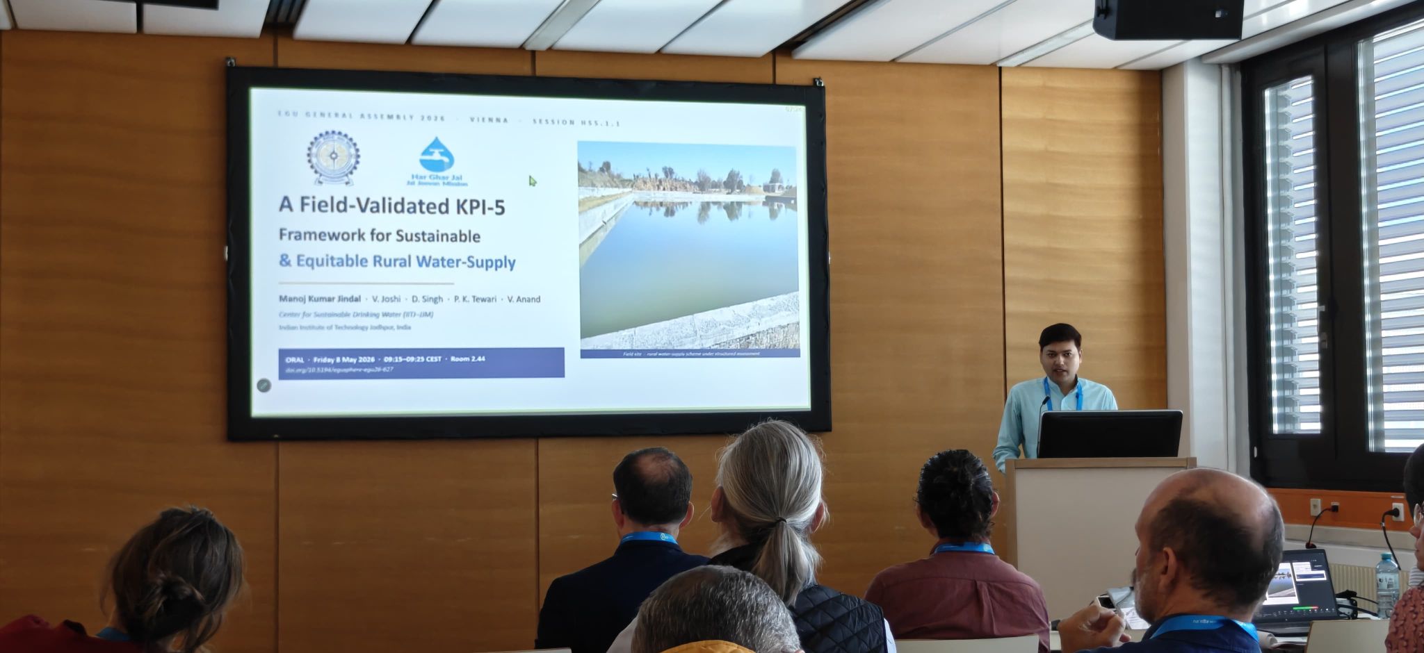 Outreach and Research Presentation at the European Geosciences Union (EGU) General Assembly 2026 3