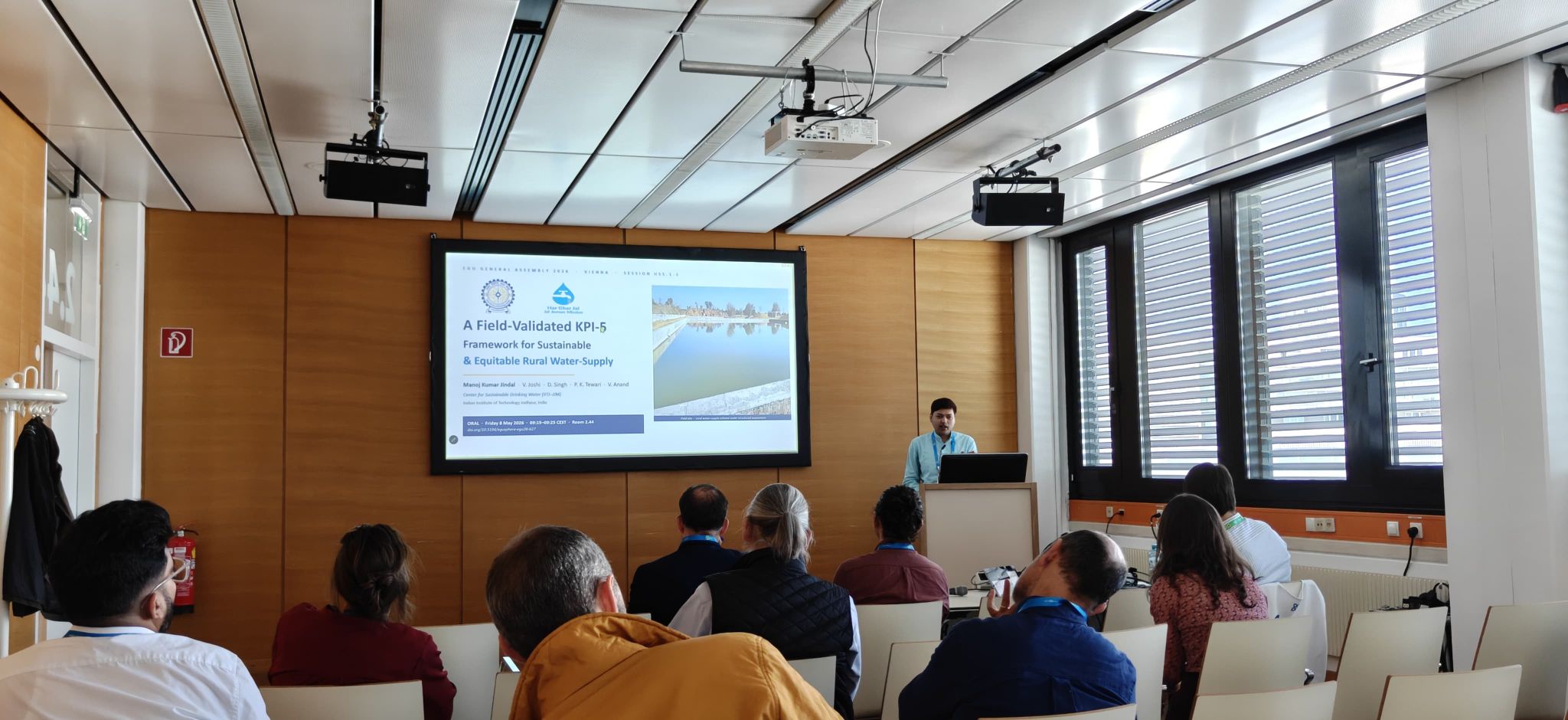 Outreach and Research Presentation at the European Geosciences Union (EGU) General Assembly 2026 6